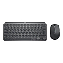 Logitech MX Keys Mini Combo for Business - Tastatur-und-Maus-Set - hinterleuchtet - kabellos - 2.4 GHz, Bluetooth LE - QWERTZ
