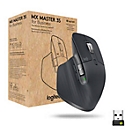 Logitech MX Master 3S Business Mouse, sans fil, 8000 ppp, pour droitiers, portée 10 m, Quiet-Click, graphite