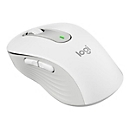 Logitech Signature M650 L LEFT - Maus - Größe L - Bluetooth, 2.4 GHz - Off-White