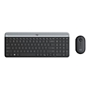 Logitech Slim Wireless Combo MK470 - Tastatur-und-Maus-Set - Tschechisch - Graphite