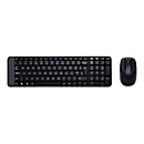Logitech Wireless Combo MK220 - Tastatur-und-Maus-Set - kabellos - 2.4 GHz - Italienisch - Dunkelgrau
