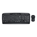Logitech Wireless Combo MK330 - Tastatur-und-Maus-Set - kabellos - 2.4 GHz - GB - Schwarz