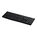 Logitech Wireless Keyboard K270 - Tastatur - kabellos - 2.4 GHz - USA/Europa