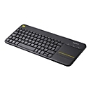 Logitech Wireless Touch Keyboard K400 Plus - Tastatur - mit Touchpad - kabellos - 2.4 GHz - QWERTZ