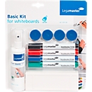 Lot de démarrage pour whiteboard BASIC 7-125100 Legamaster, marqueurs, effaceur, produit nettoyant, aimant, 10 p.