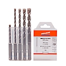 Lot perceuse électrique ECO SDS-plus PROJAHN, 5 p., pour béton/brique/pierre naturelle, Ø 6-12 mm