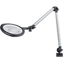 Loupe lumineuse LED Waldmann TEVISIO, lentille de 3,5 dioptries, commutable sur plusieurs niveaux, gradation continue, 13 W, 4000 K