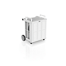 Luftreiniger IDEAL Hercules H14, H14 HEPA-Filter, bis zu 810 m³/h, Leistung 170 W, 5 Lüftungsstufen inkl. Memory-Funktion, mit Klappgriffen & Rollen