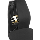 Lumbar support for office chair SSI Project SC 2340 and CO 2350, L 350 x W 350 mm, depth-adjustable, integrated