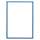 Magneetlijst standaard - A3 staand - blauw - 5 stuks - ons merk Schäfer Shop  Pure
