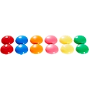 Magnete STM30, rund, Haftkraft 0,4 kg oder bis zu 6 Blätter des Formates A4, Ø 30 mm, farbsortiert, 12 Stück