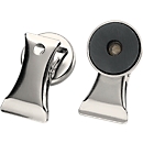 Magneten met documentenklem, 2 stuks