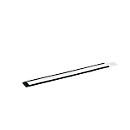 Magnetisch C-profiel, B 200 x H 20 mm, incl. insteeketiketten, 5 stuks + 5 bordjes