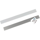 Magnetleiste MAUL, selbstklebend, kratzfest, beliebig kombinierbar, L 1000 x B 50 mm, Metall lackiert, grau