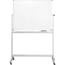 magnetoplan® whiteboard, mobile, lacquered, W 1200 x H 900 mm