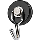 Magnets with swivelling hooks