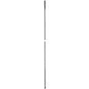 manche chromé, en 2 parties, longueur 1400 mm, avec perçage