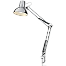 Manhattan LED tafellamp, architectenlamp, 400 lumen, levensduur 20.000 uur, chroomkleurig.