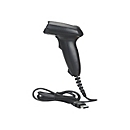 Manhattan Long Range CCD Handheld Barcode Scanner, USB, 500mm Scan Depth, Cable 1.5m, Max Ambient Light 10,000 lux (sunlight), Black, Three Year Warranty, Box - Barcode-Scanner