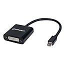 Manhattan Mini DisplayPort 1.1a to DVI-I Dual-Link Adapter Cable, 1080p@60Hz, 19.5cm, Black, Male to Female, Compatible with DVD-D, Lifetime Warranty, Polybag - Videoadapter - Mini DisplayPort zu DVI-I