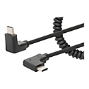 Manhattan - USB-Kabel - USB-C (M) gewinkelt zu USB-C (M) gewinkelt - USB 3.1 - 3 A - 1 m