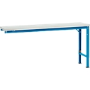 Manuflex aanbouwtafel UNIVERSAL Speciaal, 1750 x 800 mm, kunststof lichtgrijs, lichtblauw