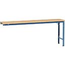 Manuflex aanbouwtafel UNIVERSAL Speciaal, 2000 x 800 mm, multiplex natuur, briljantblauw