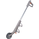 Markierstange Durable DURALINE® EasyTrack S, ergonomisch, für Dosen mit 750 ml, Strichbreite 60 mm, gummiertes Laufrad, L 200 x B 80 x H 1000 mm, grau