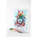 Marqueur acrylique edding creativ, jeu de 12, convient pour de nombreuses surfaces, différentes largeurs de trait, diverses couleurs