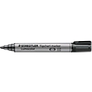 Marqueur flipchart Lumocolor 356 STAEDTLER - pointe ronde 2 mm - noir