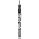 Marqueur métallique Karin Déco Brush, pour surfaces noires &amp; blanches, résistant à la lumière, permanent, 1 pièce, argenté