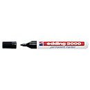 Marqueur permanent 3000 edding, 1 p., noir