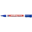 Marqueurs edding 404, à pointe fine, bleu, 1 p.