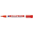 Marqueurs edding 404, à pointe fine, rouge, 1 p.