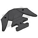 MARTOR SECUMAX blade 3550, 10 pieces, L 38.9 x W 25.8 mm, steel, Material thickness 0.3 mm