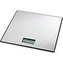 MAUL Balance pour colis MAULglobal, jusqu'à 50 kg, support en acier inoxydable, arrêt automatique, affichage LCD, fonctionnement sur piles