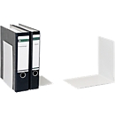 MAUL bookend for binders, 240 x 168 x 240 mm, grey
