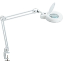MAUL LED-Lupenleuchte Viso, Klemmfuss, weiss