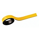 MAUL magneetbanden, beschrijfbaar, 2 stuks, L 1000 x B 20 mm, geel