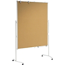 MAUL Moderationstafel Pro, B 1200 x H 1500 mm, Kork/Kork