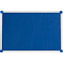 MAUL pinboard 2000, textile, blue, 900 x 1200 mm
