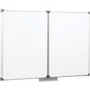 MAUL Whiteboard Klapptafel, 2 Flügel, 1200 x 1000 mm