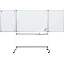 MAUL Whiteboard Klapptafel, 2 Flügel, mobil, 1500 x 1000 mm