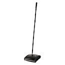 Mechanical sweeper Rubbermaid EXECUTIVE-SERIE™, 190 mm sweeping width, dual function, 2 brush types, L 266.7 x W 241.3 x H 1,117.6 mm, black