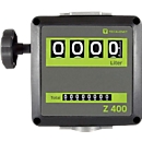 Mechanisches Zählwerk Z 300 für Bauer Kraftstoff-Tanks MT, Nachrüstsatz für Elektropumpen Hornet, Teilmengenzähler, Summenzählwerk