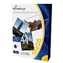 MediaRange Fotopapier A4, für Tintenstrahldrucker, hochglänzend, 100 Blatt a 135 g