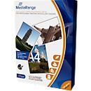 MediaRange Fotopapier A4, für Tintenstrahldrucker, hochglänzend, 100 Blatt a 220 g