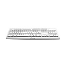 MediaRange MROS110 - Tastatur - USB - QWERTZ - Deutschland/Österreich/Schweiz - weiß