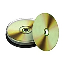 MediaRange Professional Line - 10 x CD-R - 700 MB (80 Min) 52x - glänzendes Gold - bedruckbare Fläche für Thermo-Retransfer, bedruckbare Fläche für Siebdruckverfahren, bedruckbare Fläche für Offsetdruckverfahren - Spindel