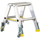 Mehrsi Stepladder, light metal, 2 steps, 4,6 kg